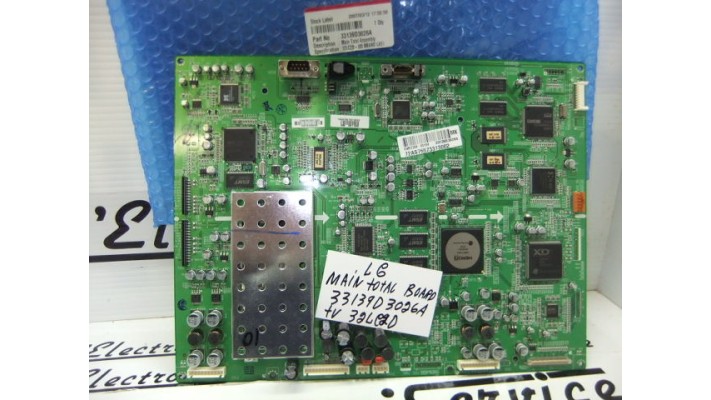LG 33139D3026A main board .